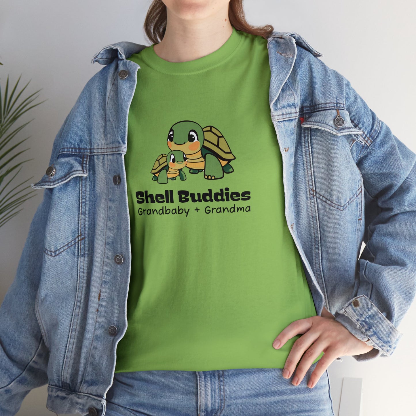 Shell Buddies Turtles T-Shirt for Grandparent and Grandbaby, Turtles Shirt for Grandparent