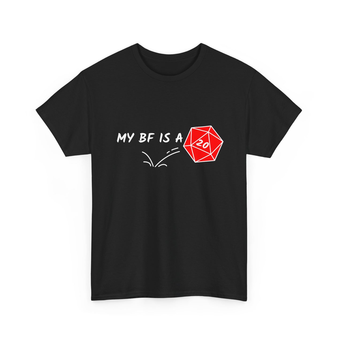 Natural 20 Nerdy Unisex Tee, Valentine's Gift for Nerdy Girlfriend, Couple's Shirt